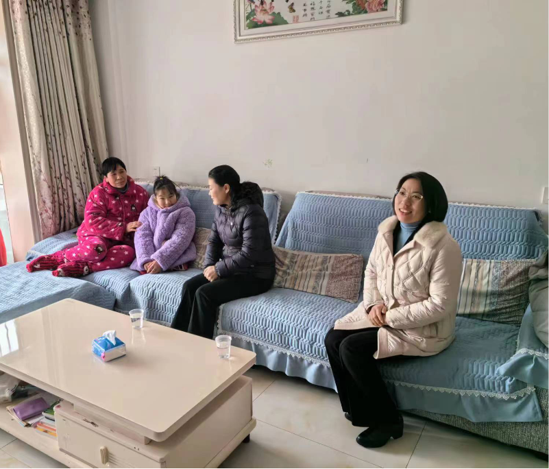 怀颖副市长到泗县看望慰问残疾人